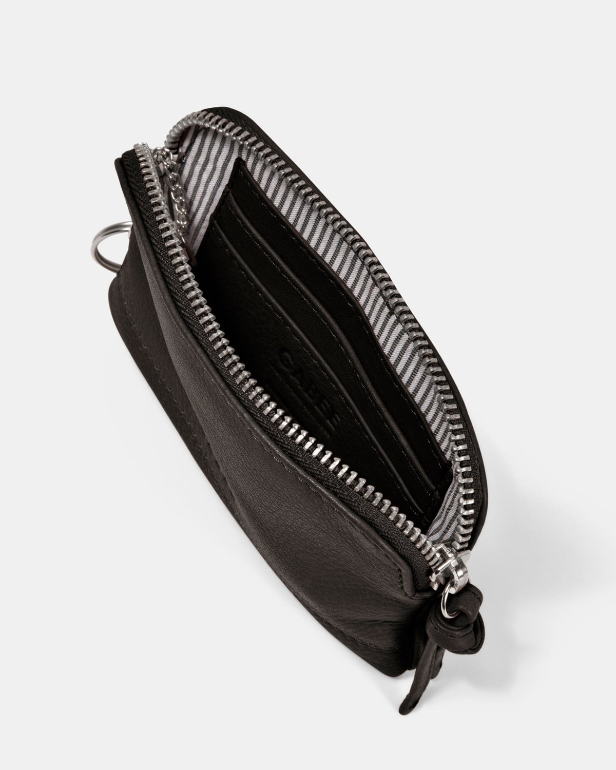Amara Small Keychain Pouch - Black GABEE 