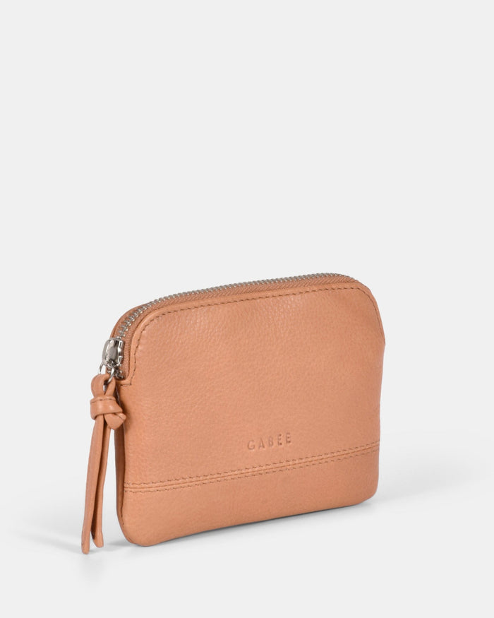 Amara Small Keychain Pouch - Camel