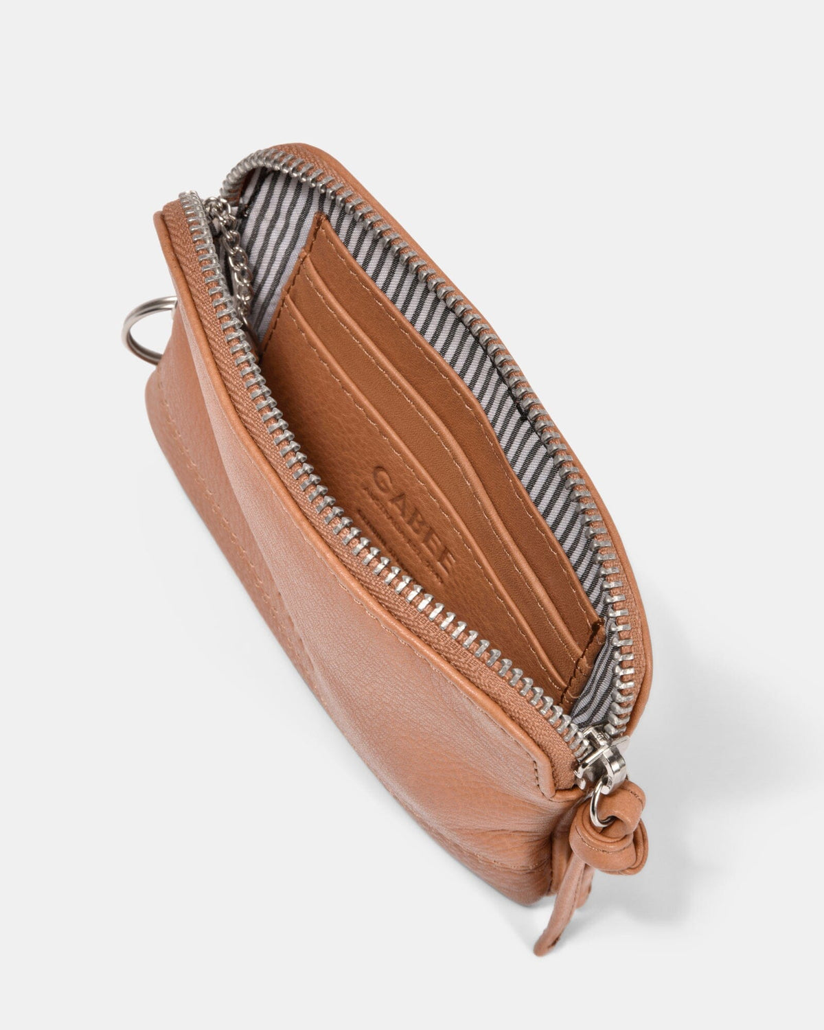 Amara Small Keychain Pouch - Camel