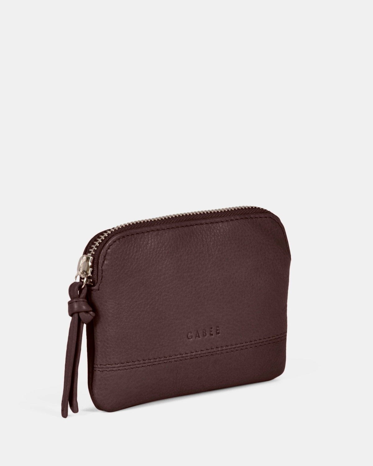 Amara Small Keychain Pouch - Chocolate