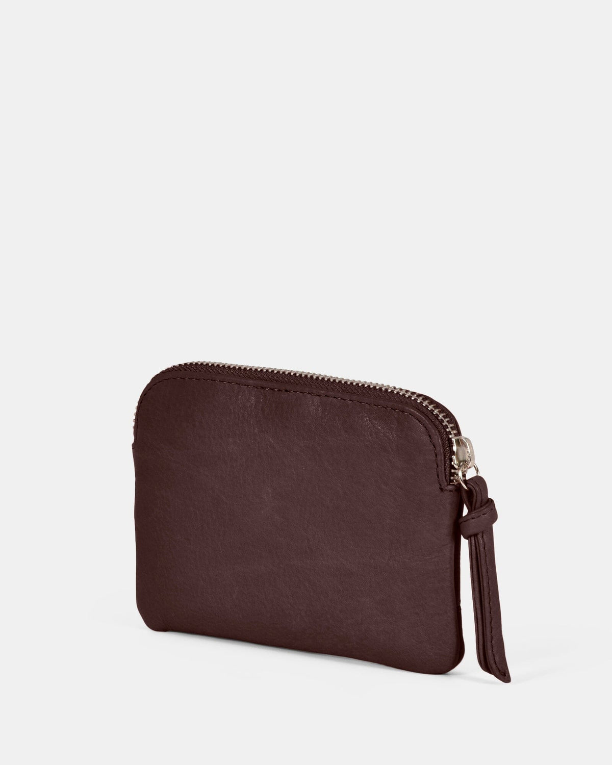 Amara Small Keychain Pouch - Chocolate