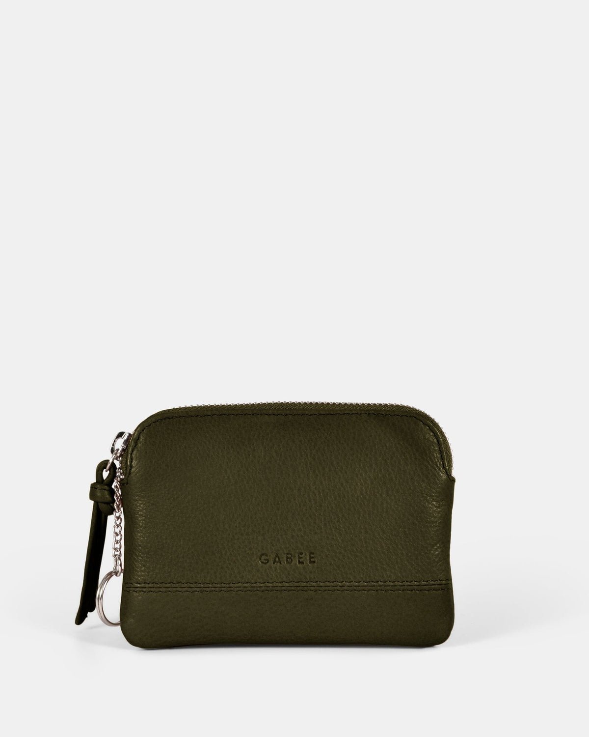 Amara Small Keychain Pouch - Olive