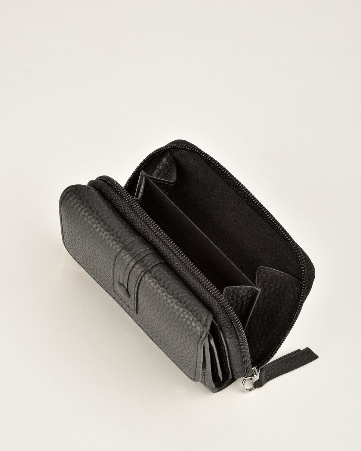 Ascot Ladies RFID Leather Wallet - Black Wallet COBB & CO 