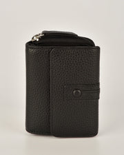Ascot Ladies RFID Leather Wallet - Black