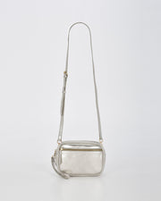 Aurora Metallic Crossbody in Silver – Cobb & Co