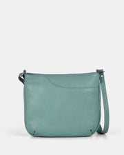 Avery Leather Crossbody Bag - Ocean