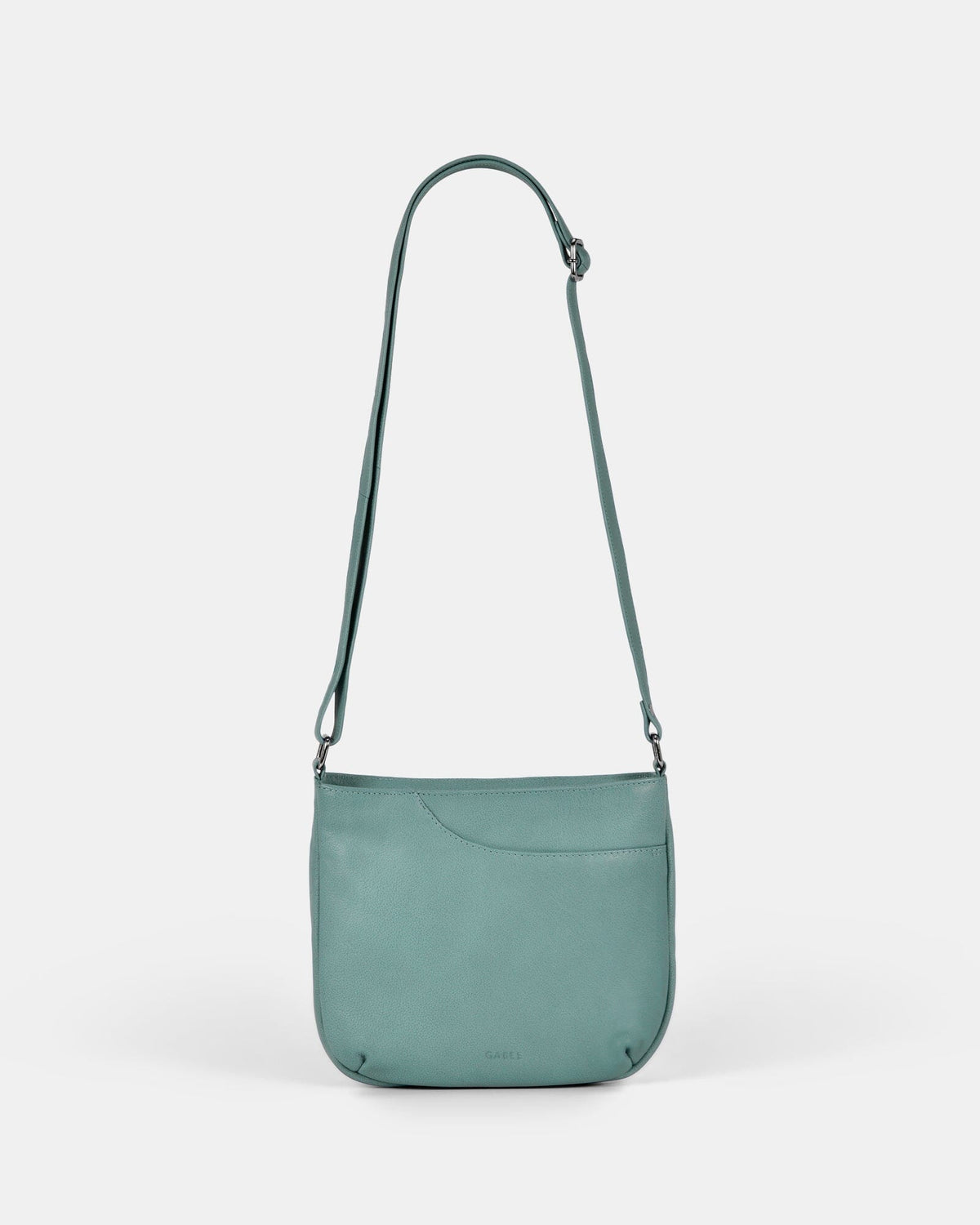 Avery Leather Crossbody Bag - Ocean