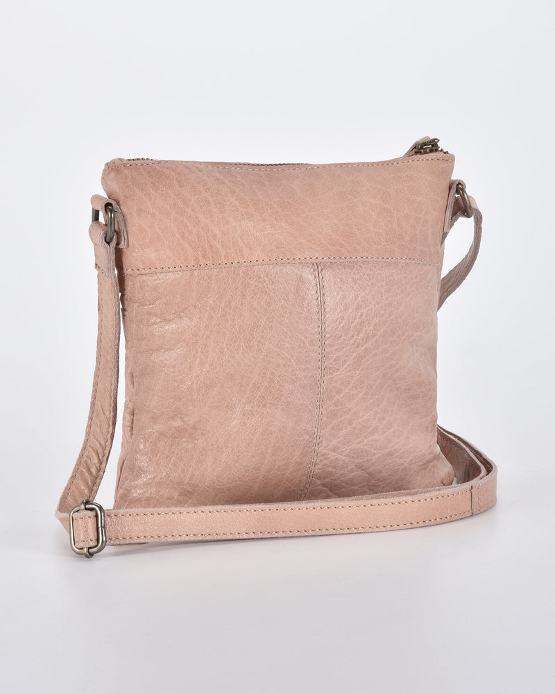 Barton Zipped Shoulder Leather Bag