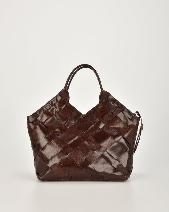 Baxter Weave Leather Tote