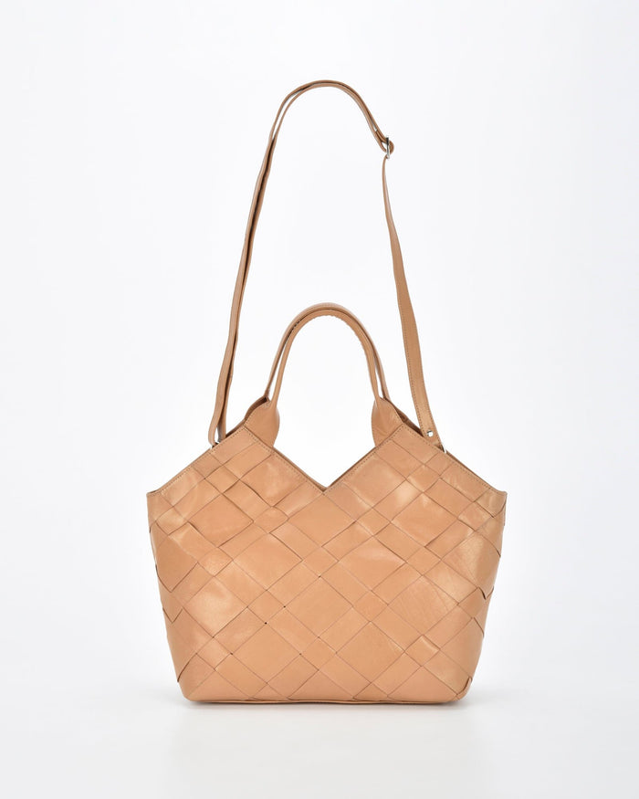 Baxter Weave Leather Tote