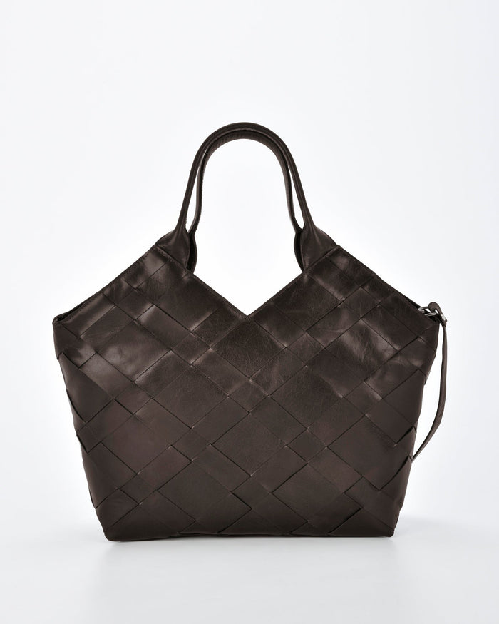 Baxter Weave Leather Tote