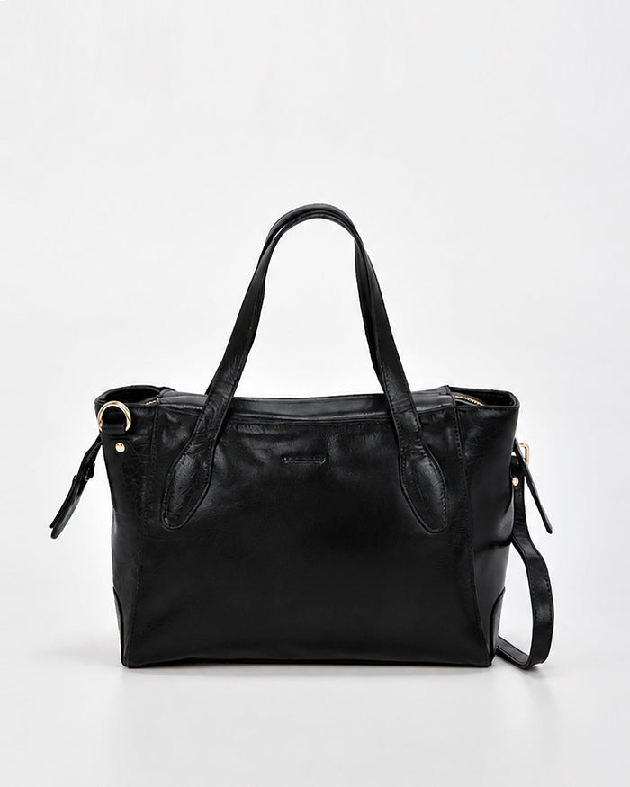 Beaumont Leather Tote Bag - Black