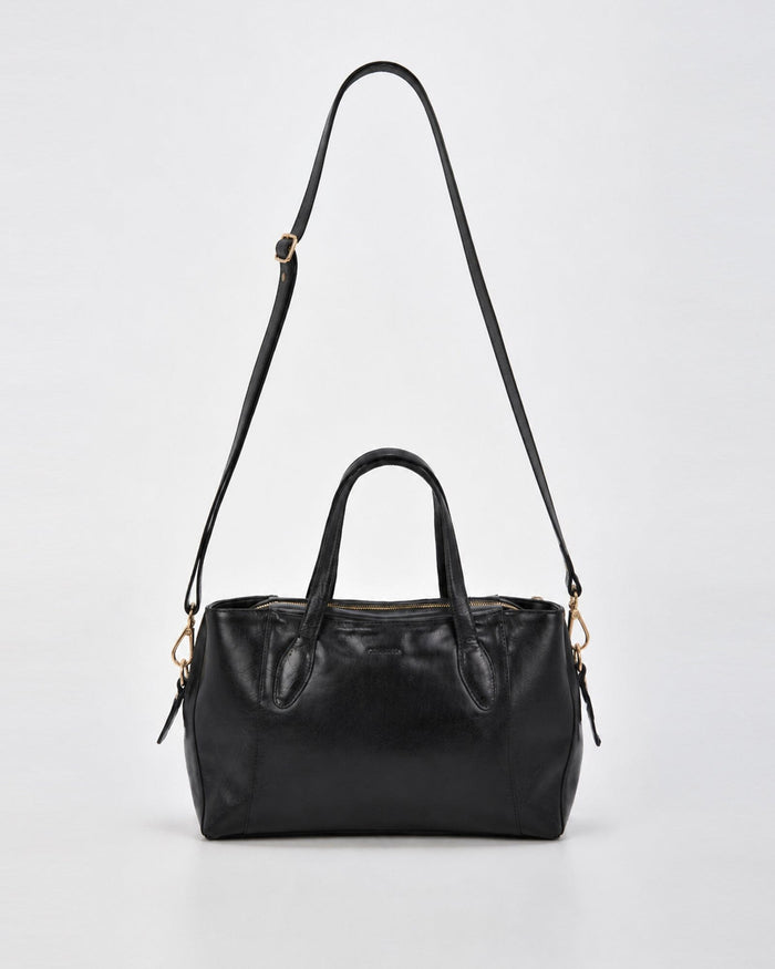 Beaumont Leather Tote Bag - Black