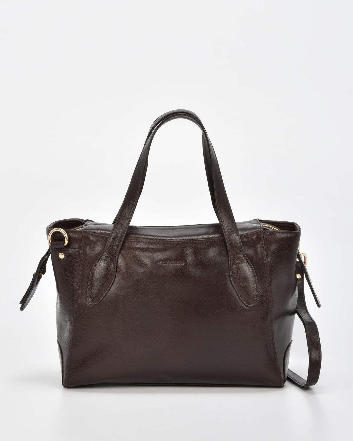 Beaumont Leather Tote Bag - Chocolate