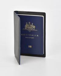 Billy RFID Two Tone Leather Passport Wallet
