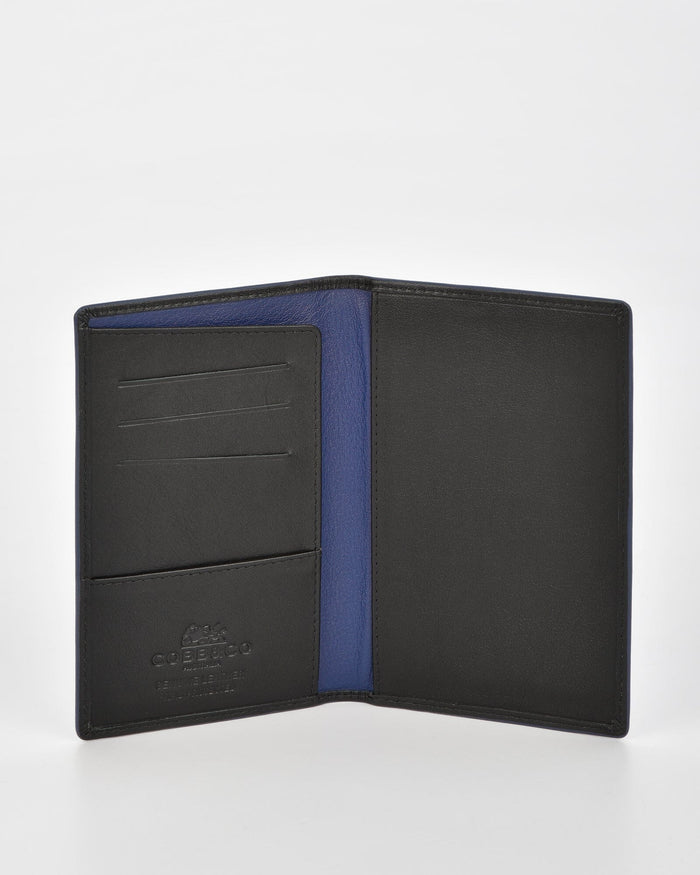 Billy RFID Two Tone Leather Passport Wallet