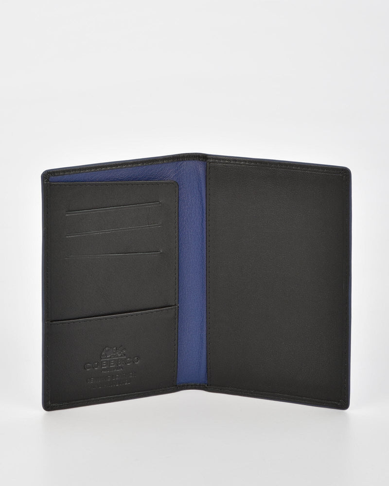 Billy RFID Two Tone Leather Passport Wallet