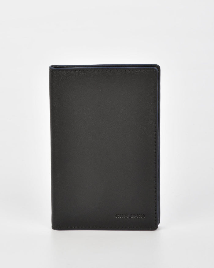 Billy RFID Two Tone Leather Passport Wallet