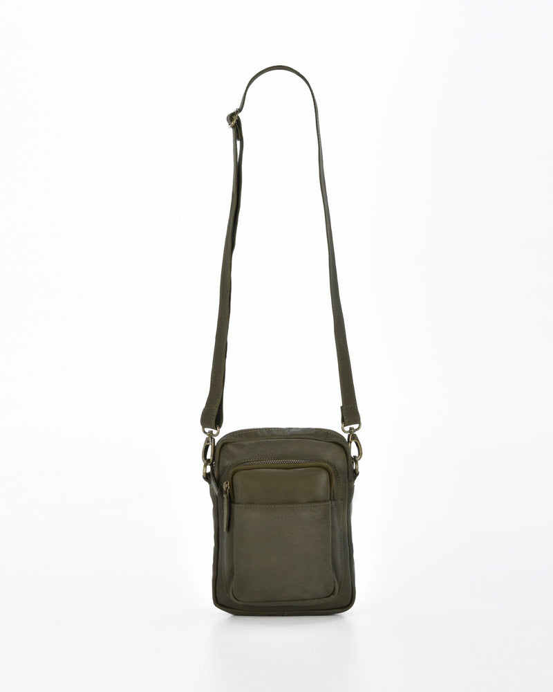 Booral Leather Crossbody Bag