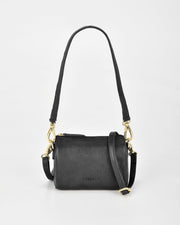 Botany Washed Leather Crossbody Shoulder Bag in Black – Cobb & Co