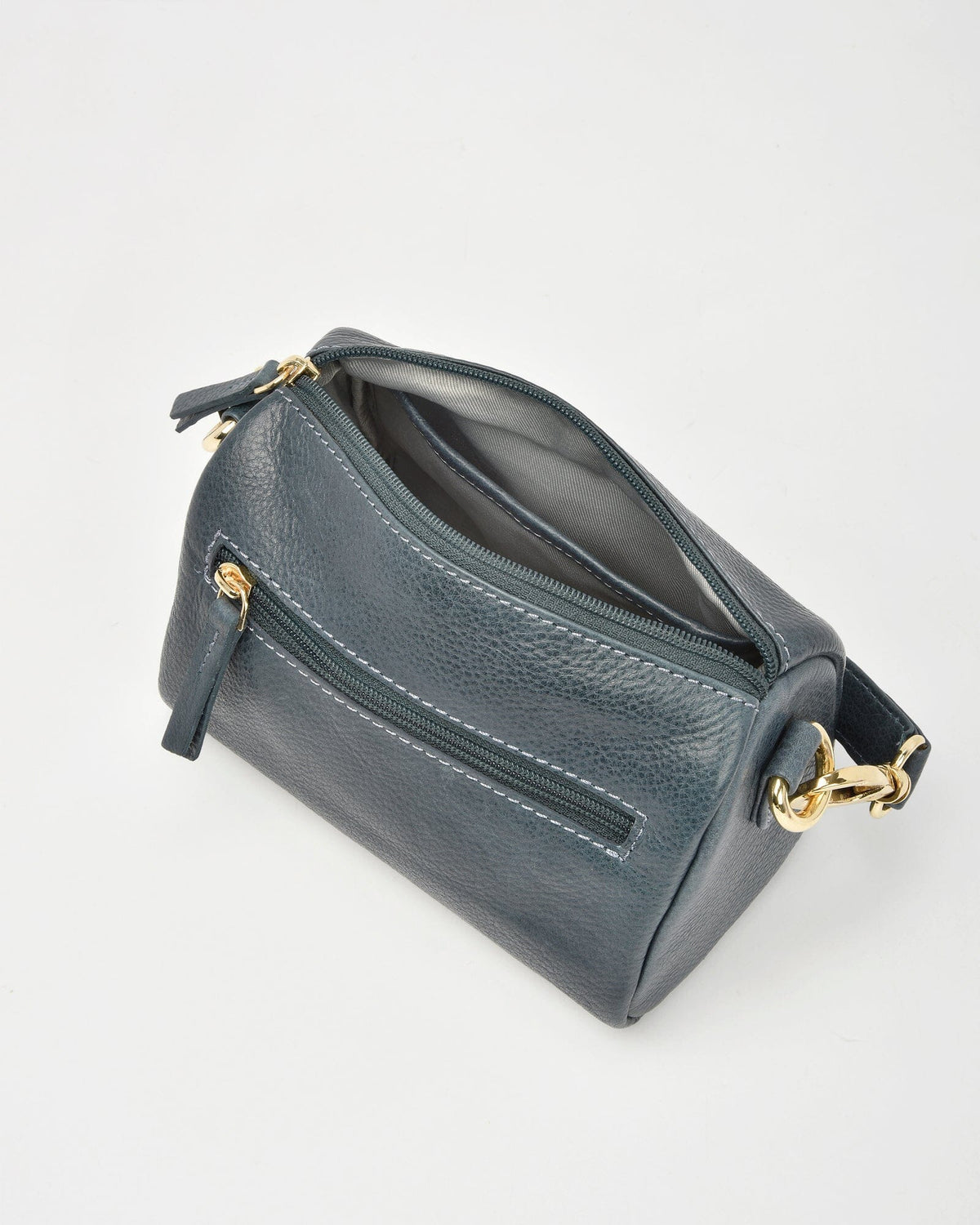 Botany Washed Leather Crossbody Shoulder Bag