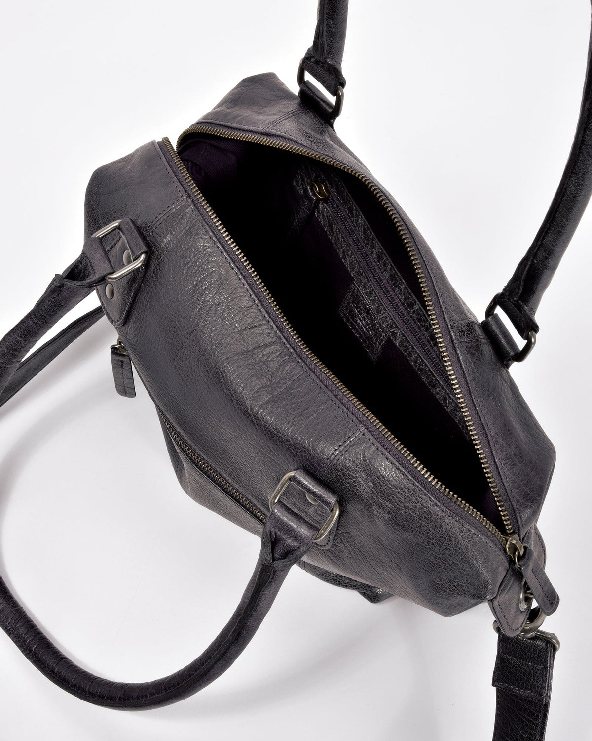 Braddon Leather Handbag - Black