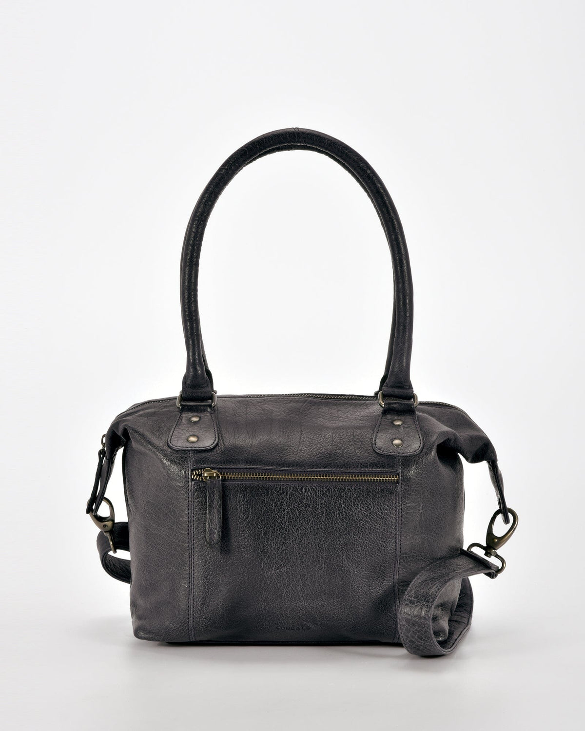 Braddon Leather Handbag - Black