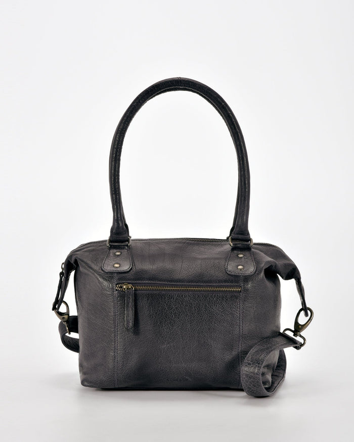 Braddon Leather Handbag - Black