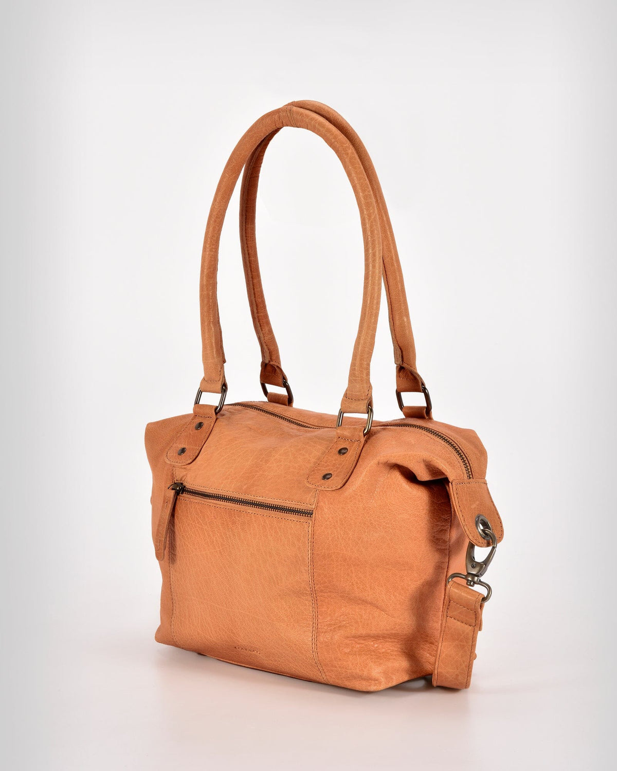Braddon Leather Handbag - Tan