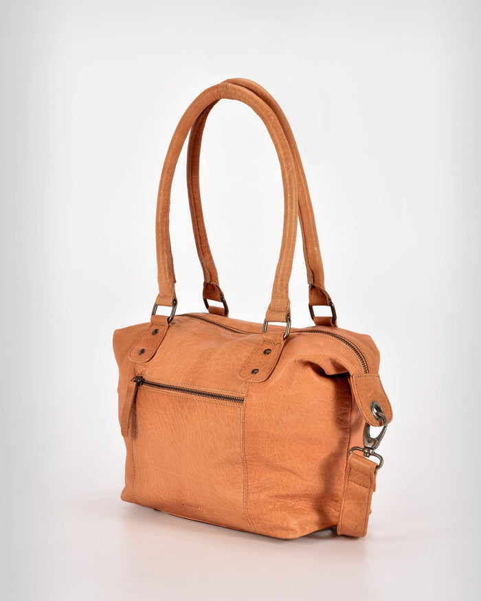 Braddon Leather Handbag - Tan