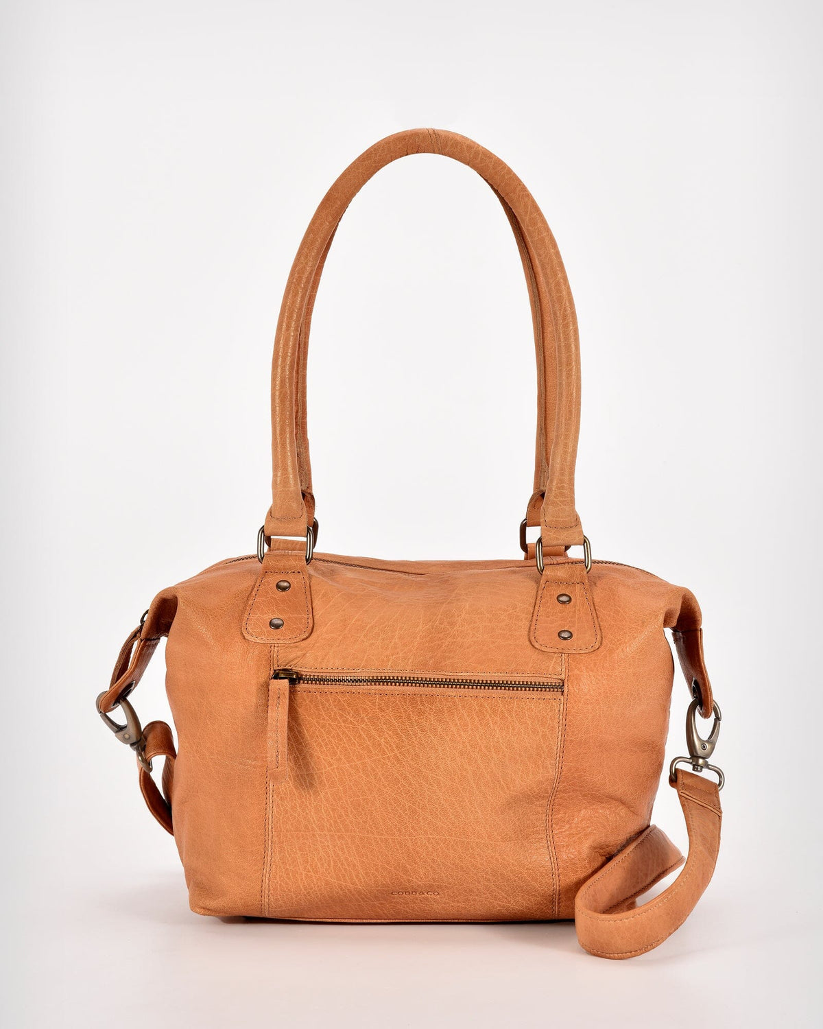 Braddon Leather Handbag - Tan