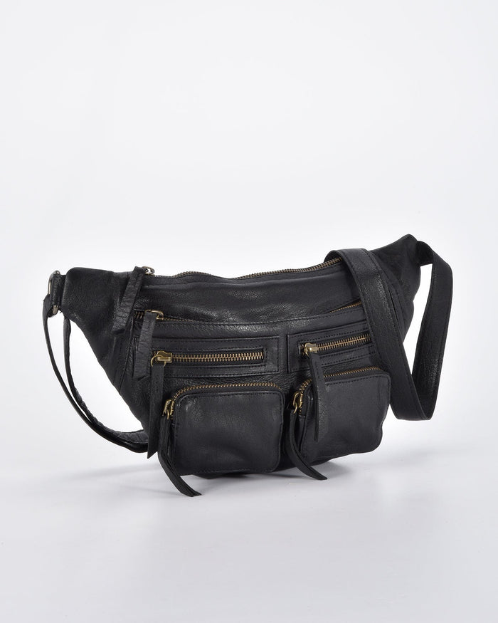 Bradshaw Zipped Leather Crossbody Bag