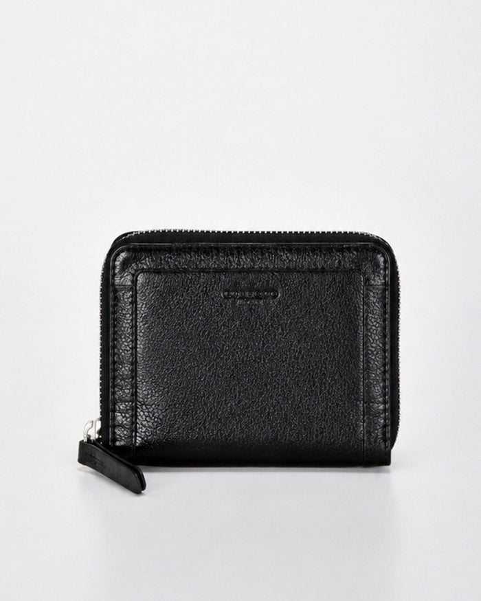 Callisto Metallic Ladies Wallet - Black