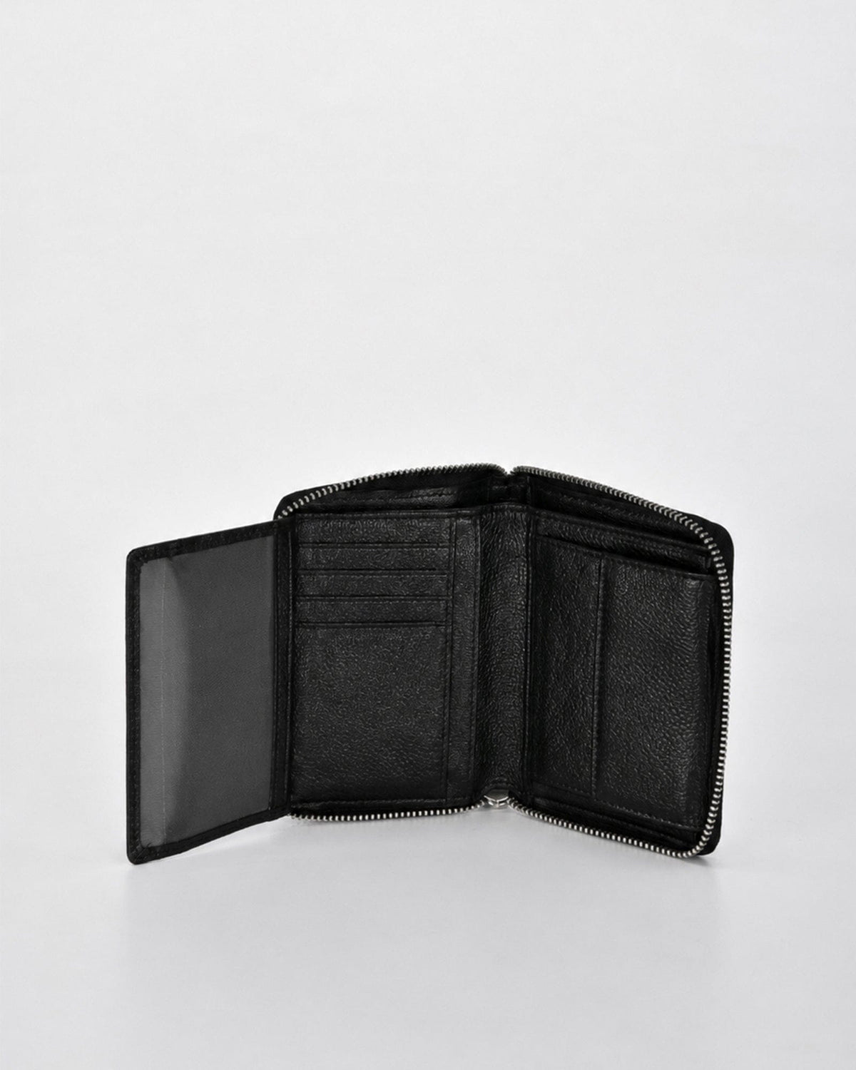 Callisto Metallic Ladies Wallet - Black