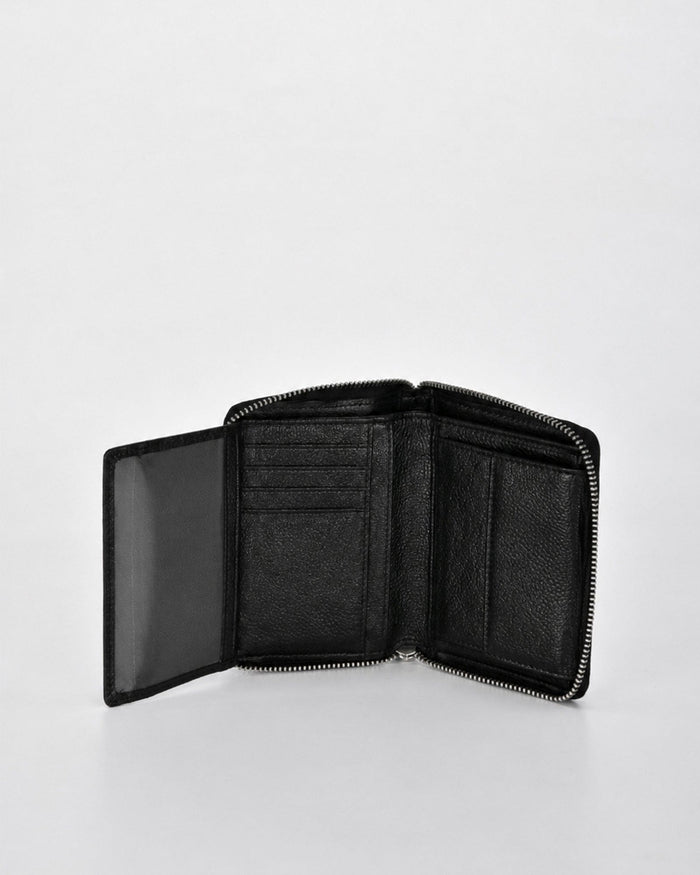 Callisto Metallic Ladies Wallet - Black