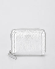 Callisto Metallic Ladies Wallet - Silver
