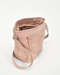 Canterbury Woven Leather Bucket Bag