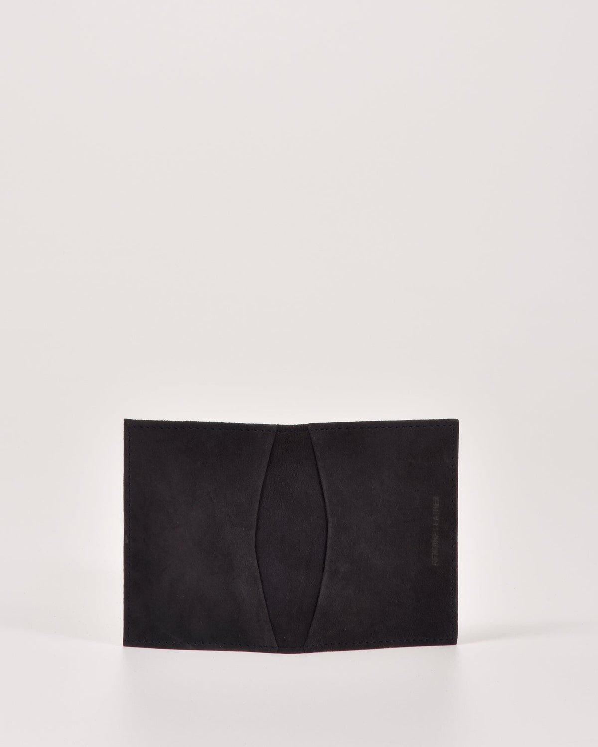 Carlyon RFID Leather Card Holder - Navy