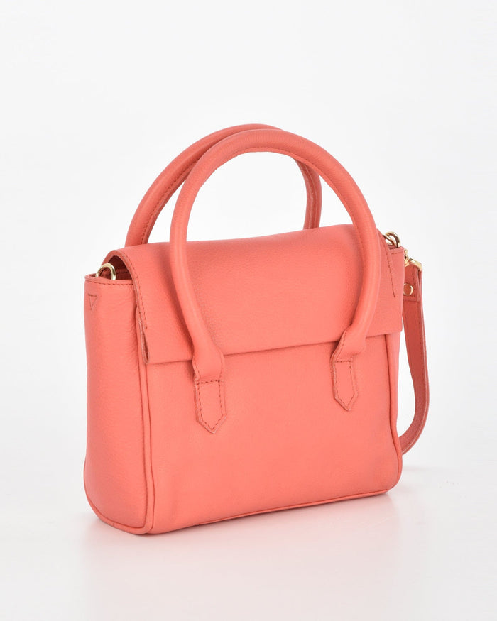 Carrie Leather Mini Tote