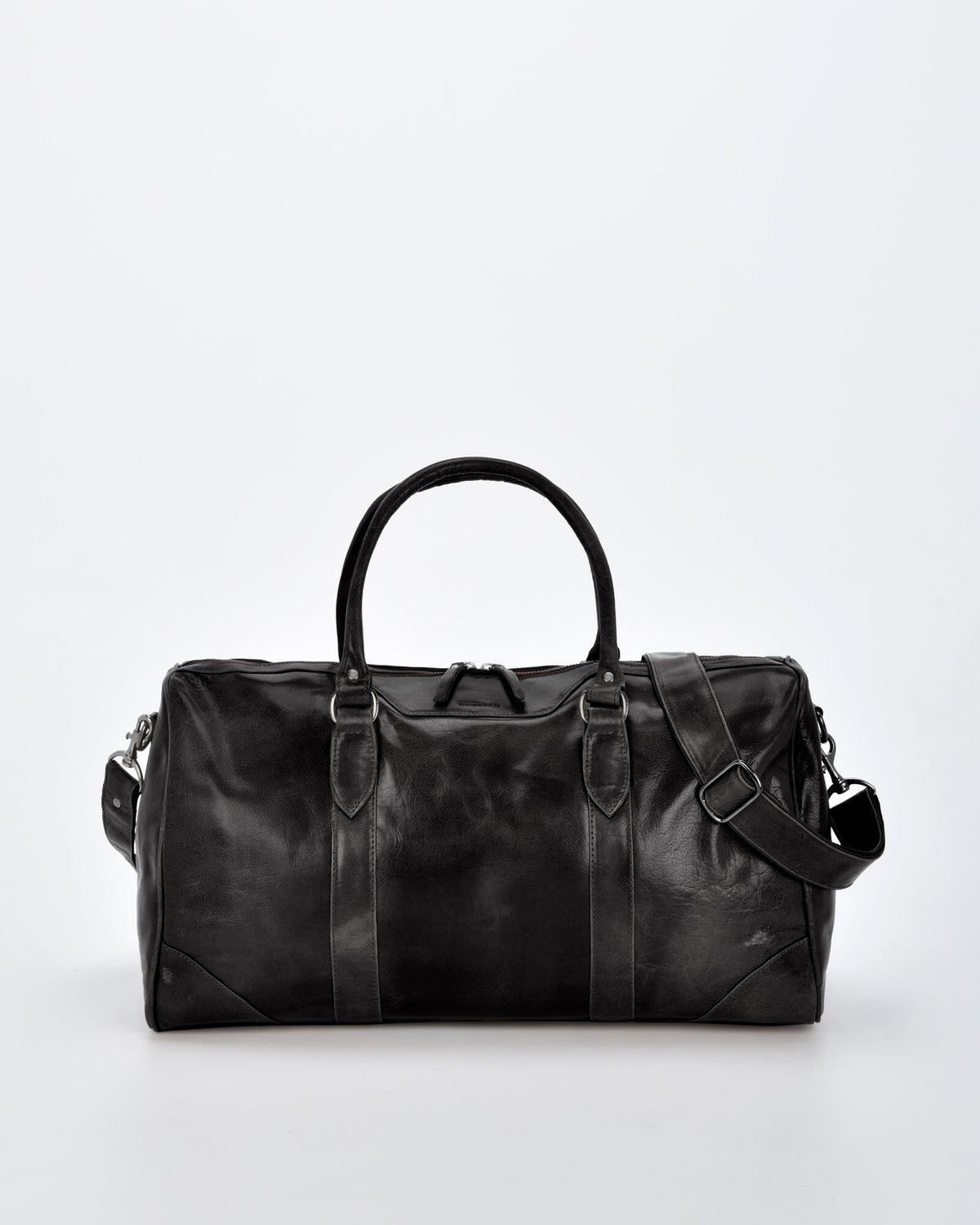 Carrington Leather Barrel Style Duffel