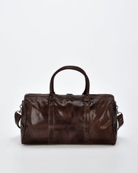 Carrington Leather Barrel Style Duffel