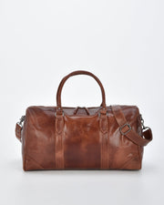 Carrington Leather Barrel Style Duffel