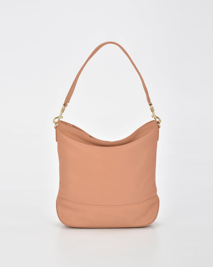 Cecilia Leather Bucket Shoulder Bag