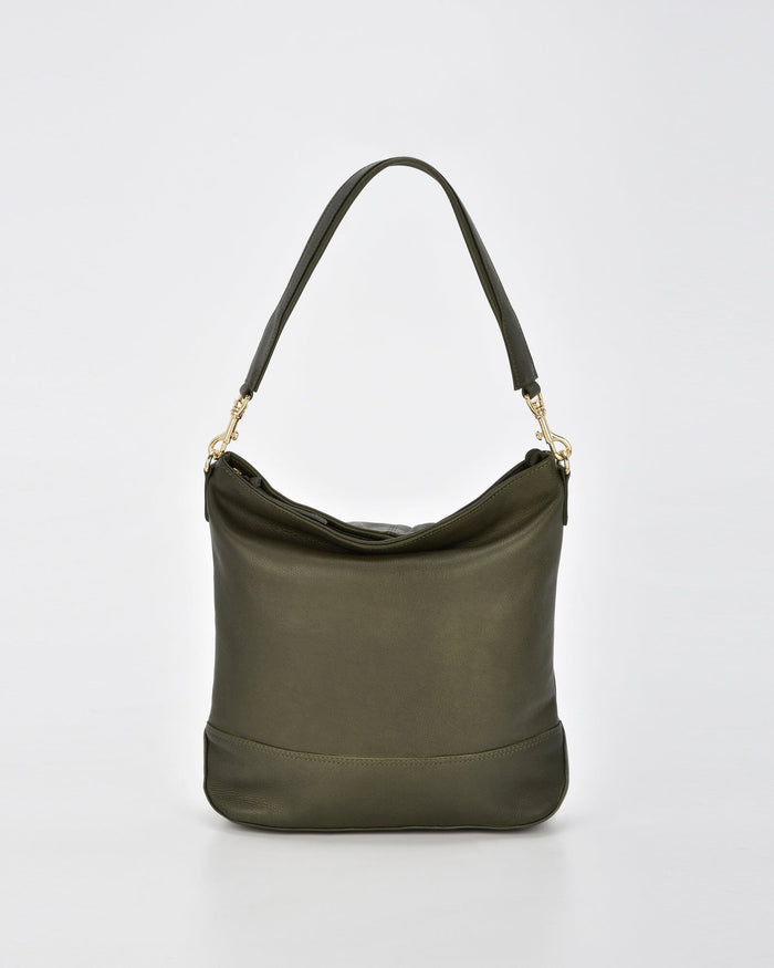Cecilia Leather Bucket Shoulder Bag