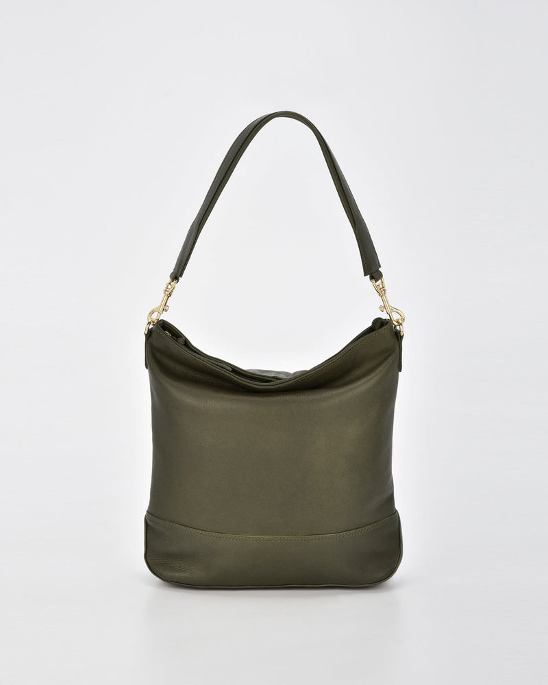 Cecilia Leather Bucket Shoulder Bag