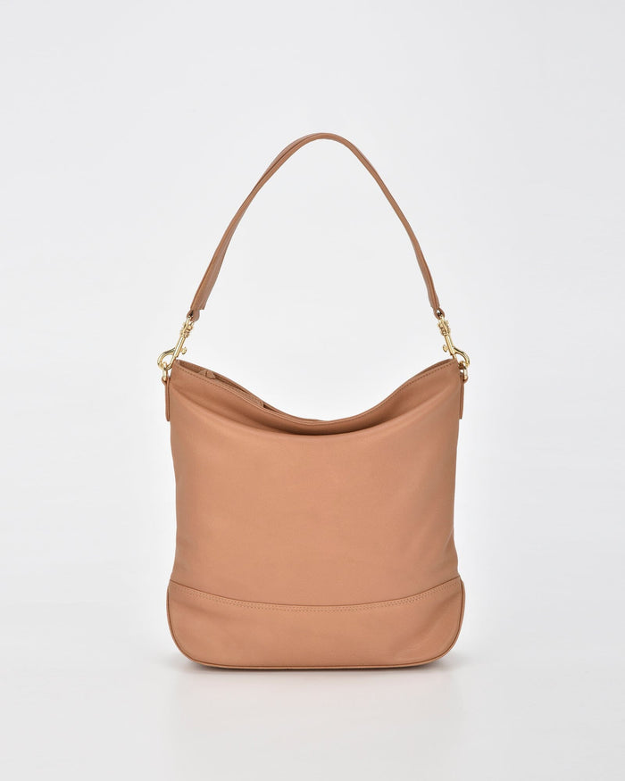Cecilia Leather Bucket Shoulder Bag