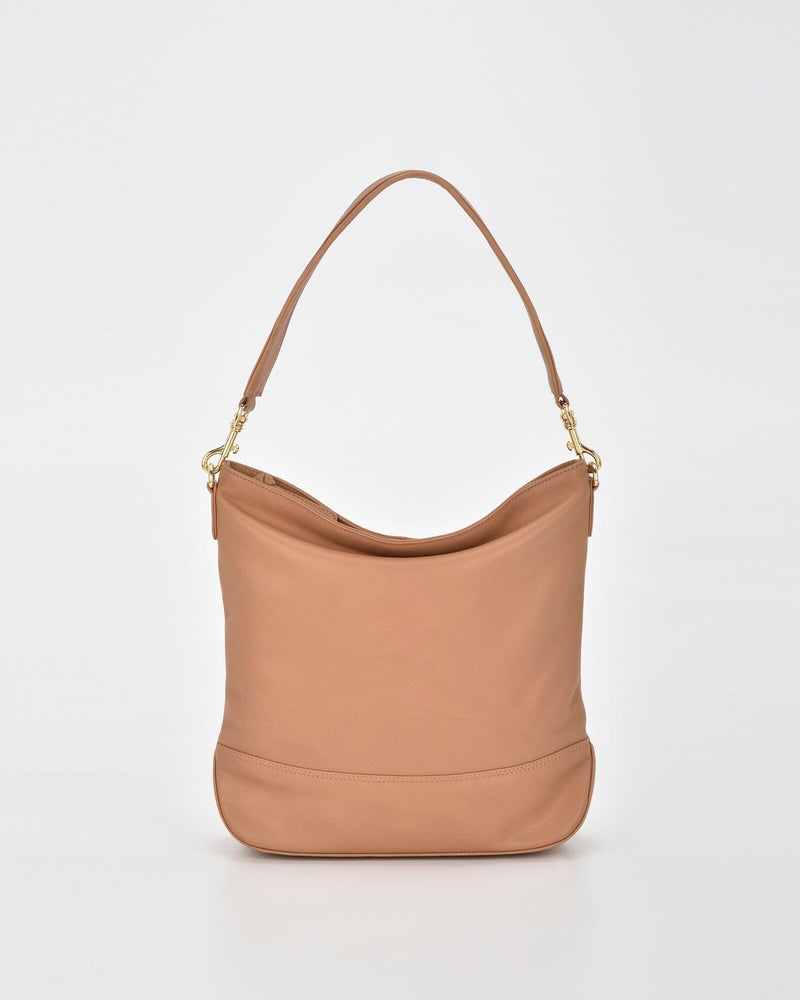 Cecilia Leather Bucket Shoulder Bag