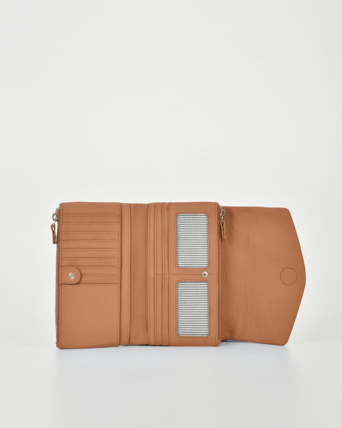 Chelsea Leather Crossbody Wallet