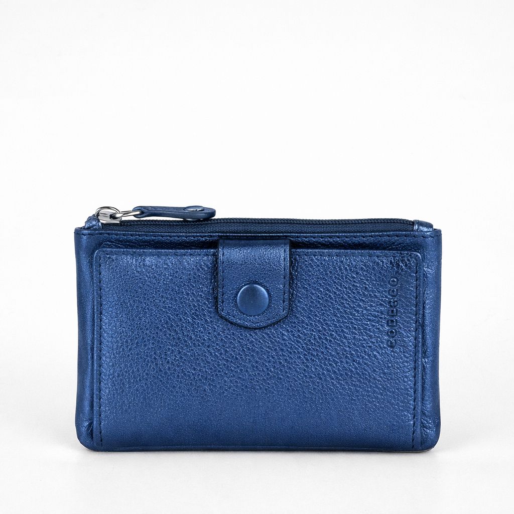 Collins RFID Safe Compact Leather Wallet