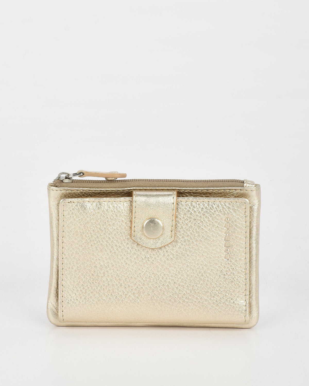 Collins RFID Safe Compact Leather Wallet